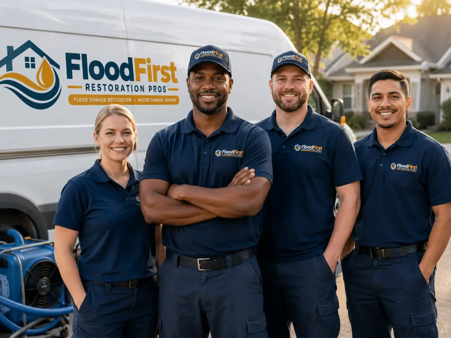 Flood Damage Restoration company in Punta Santiago, PR